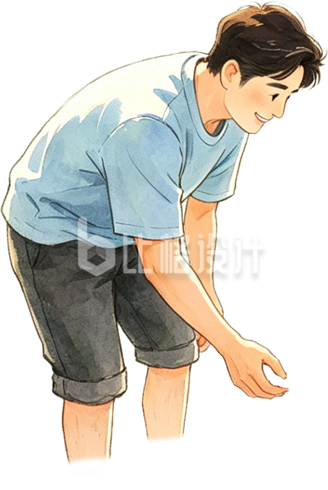 手绘父亲