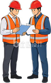 手绘工人