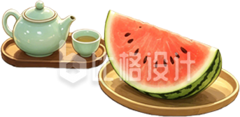 西瓜茶具