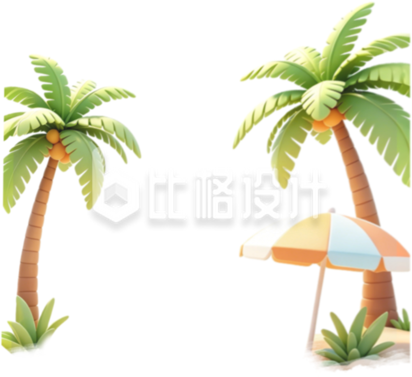椰子树植物3D